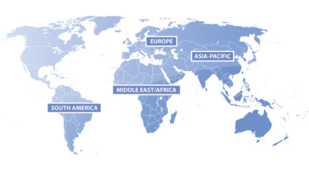 M & L World Map